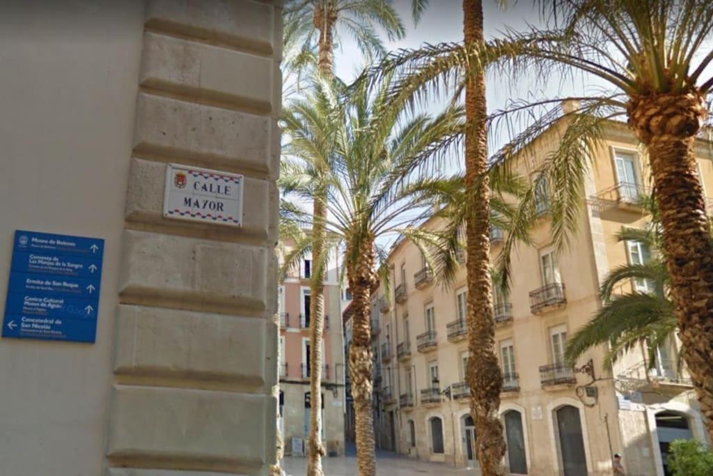 Calle Mayor Next To Beach Alicante Exterior photo