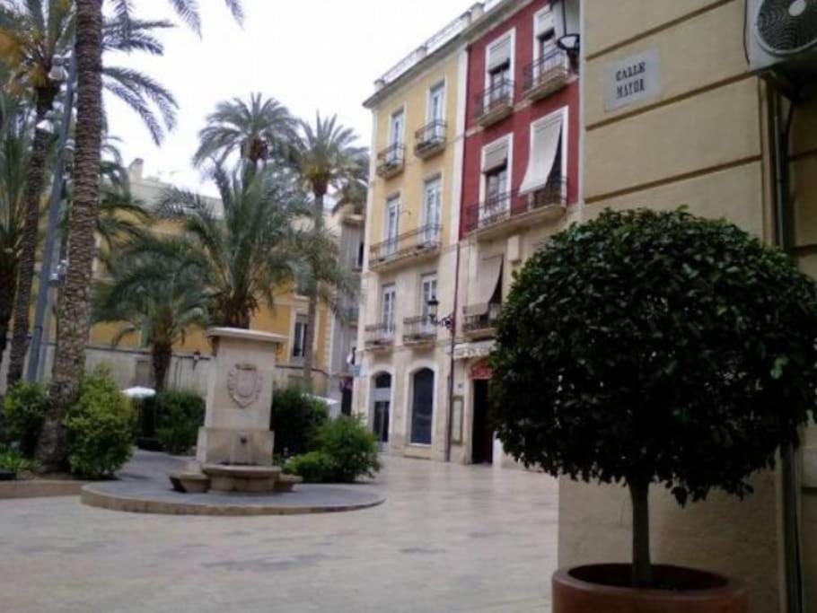 Calle Mayor Next To Beach Alicante Exterior photo
