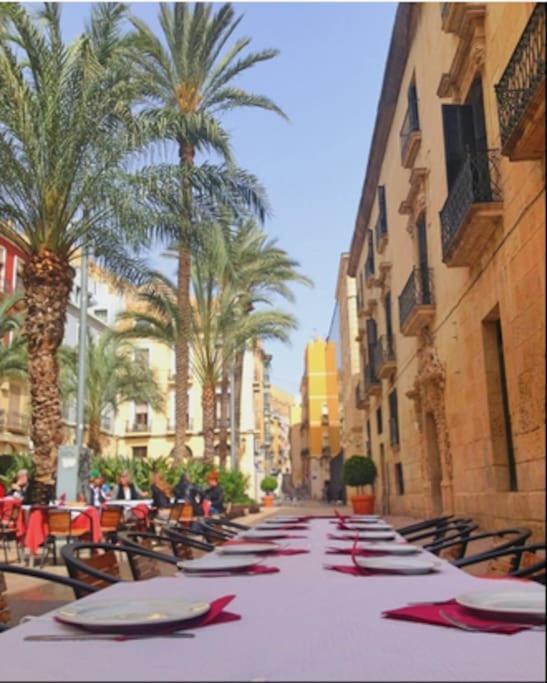 Calle Mayor Next To Beach Alicante Exterior photo